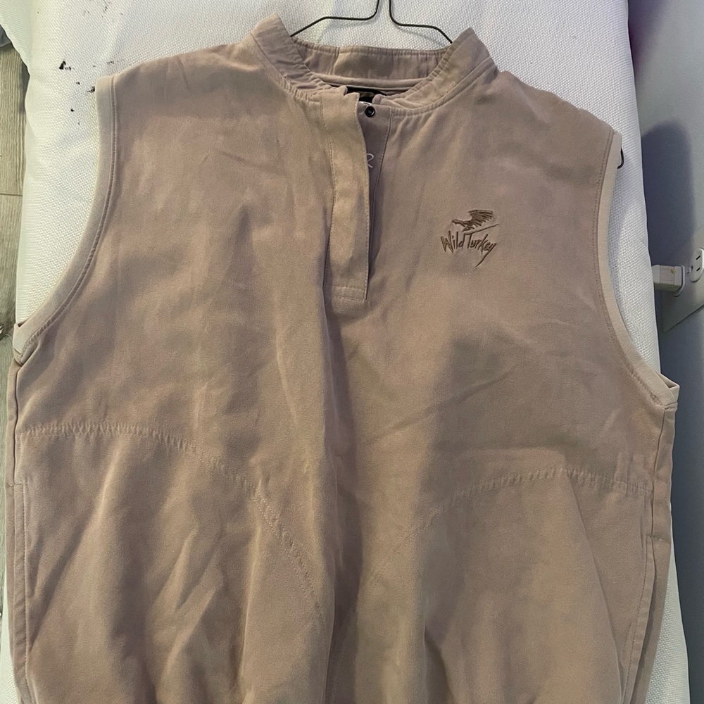 Zero Restriction Golf Outerwear Ladies Vest Medium Suede Tan